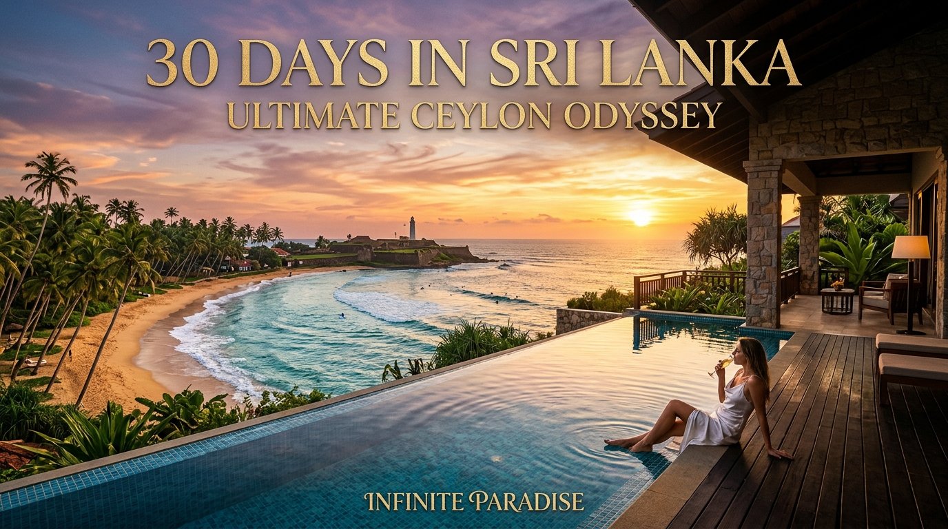1-Month Ultimate Ceylon Odyssey & Infinite Paradise